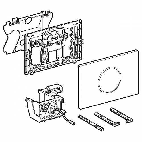 Система электронного управления смывом унитаза Geberit, Sigma10
