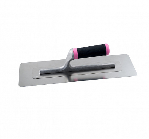 Кельма Microflex Poli из нержавеющей стали с резиновой ручкой, сверх гибкая 360х110х1 мм