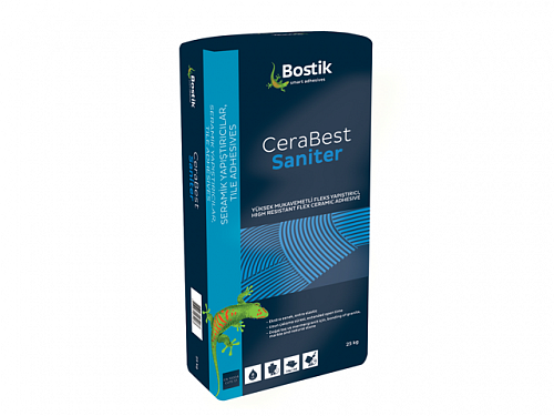 Cerabest Saniter - C2TES2 Высокопрочный гибкий керамический клей