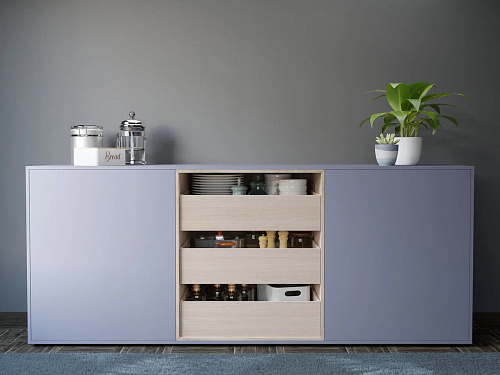 ЛДСП EXTRAVERT Голубой пыльный 16x2070x2800