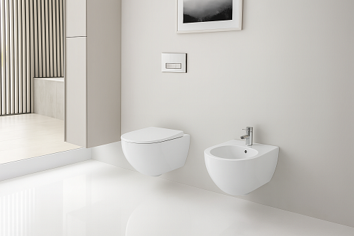 Биде подвесное Geberit iCon белый