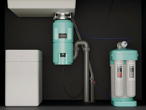 Измельчитель пищевых отходов OMOIKIRI NAGARE SLIM 1250 AZ