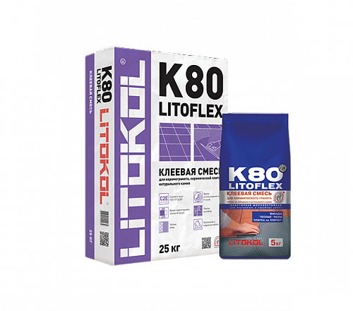 LitoFlex К80 - клеевая смесь (25 кг)